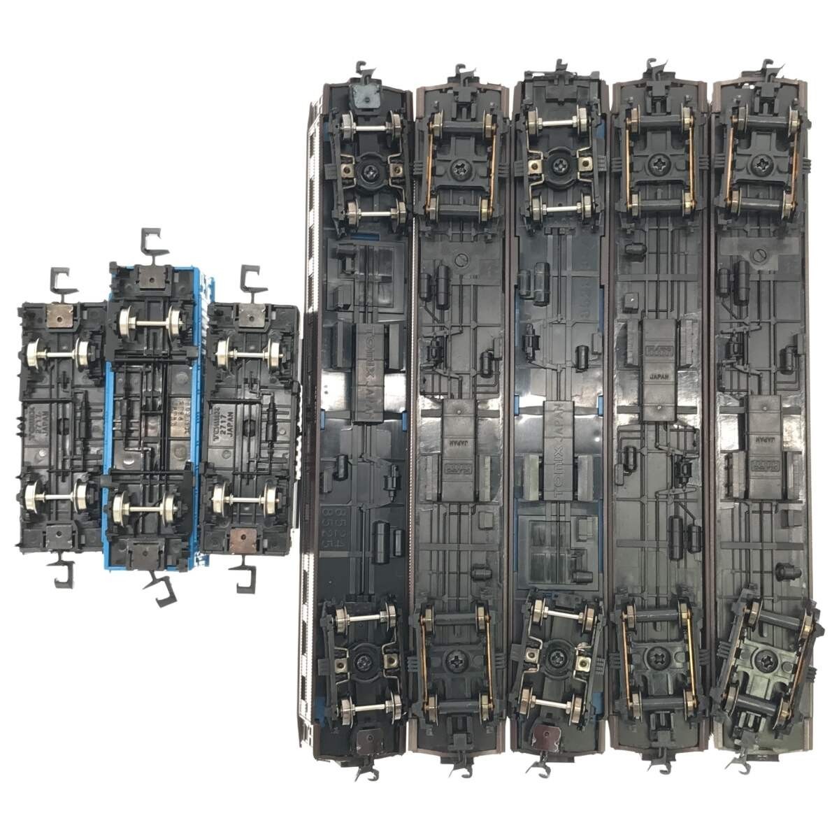 【TOMIX Nゲージ】トミックス オハフ33 オハ35 スハニ32 ワラ トラ ワム 等 8点 + KATO車両ケース 鉄道模型 趣味 動作未確認 現状品 F877_画像7