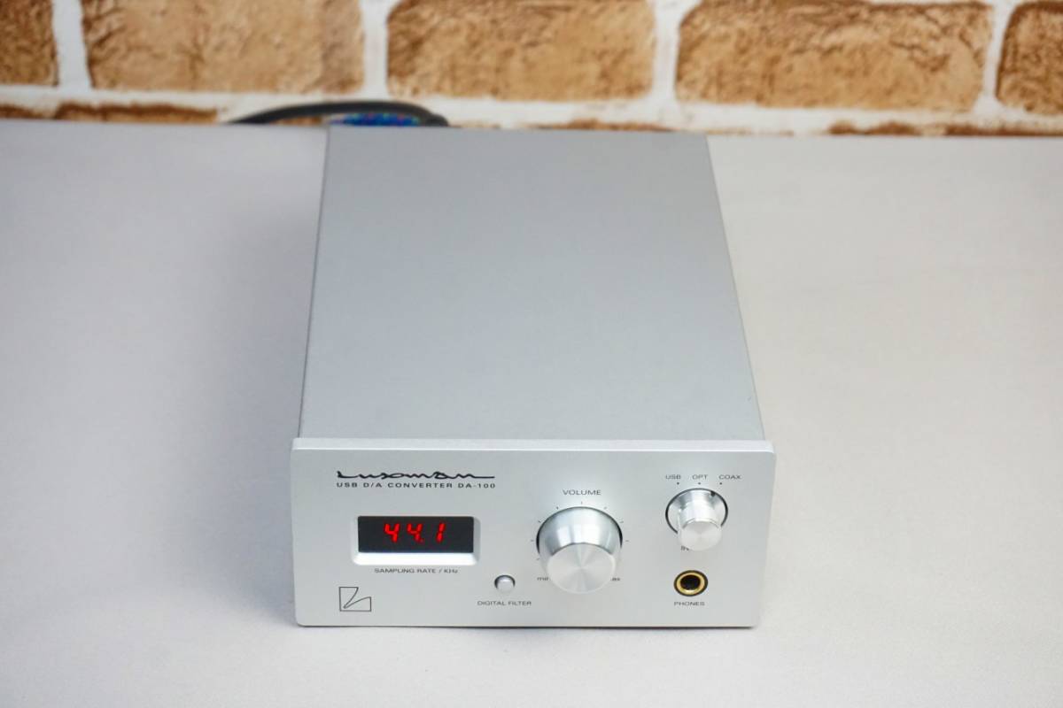 LUXMAN ラックスマン DA-100 USB D/Aコンバーター_画像3