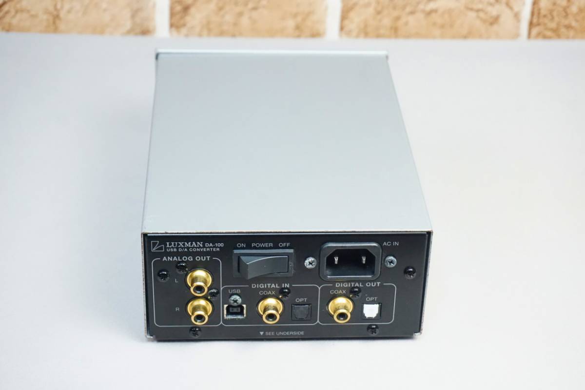 LUXMAN ラックスマン DA-100 USB D/Aコンバーター_画像7