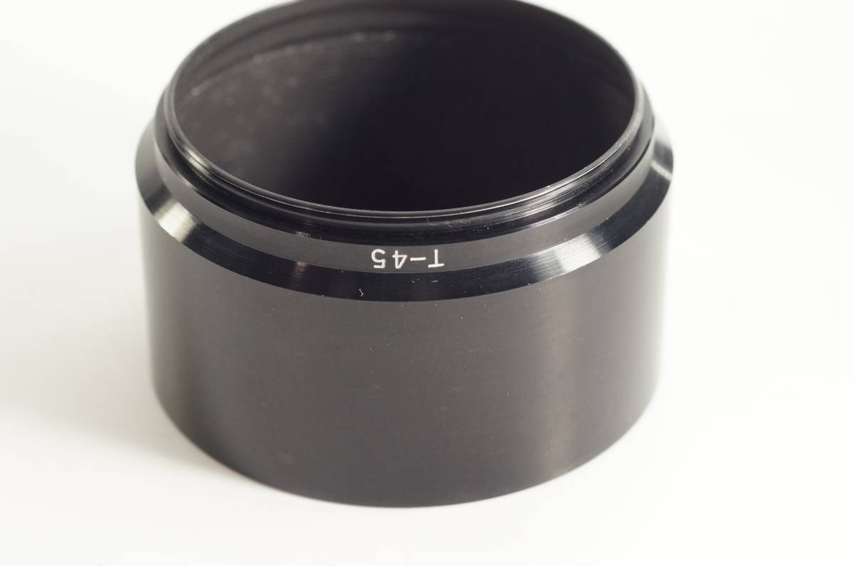 RBGF03『送料無料 おおむねキレイ』OLYMPUS T-45 オリンパス PEN-F 100mm F3.5用 メタルフード（43mm径）_画像1