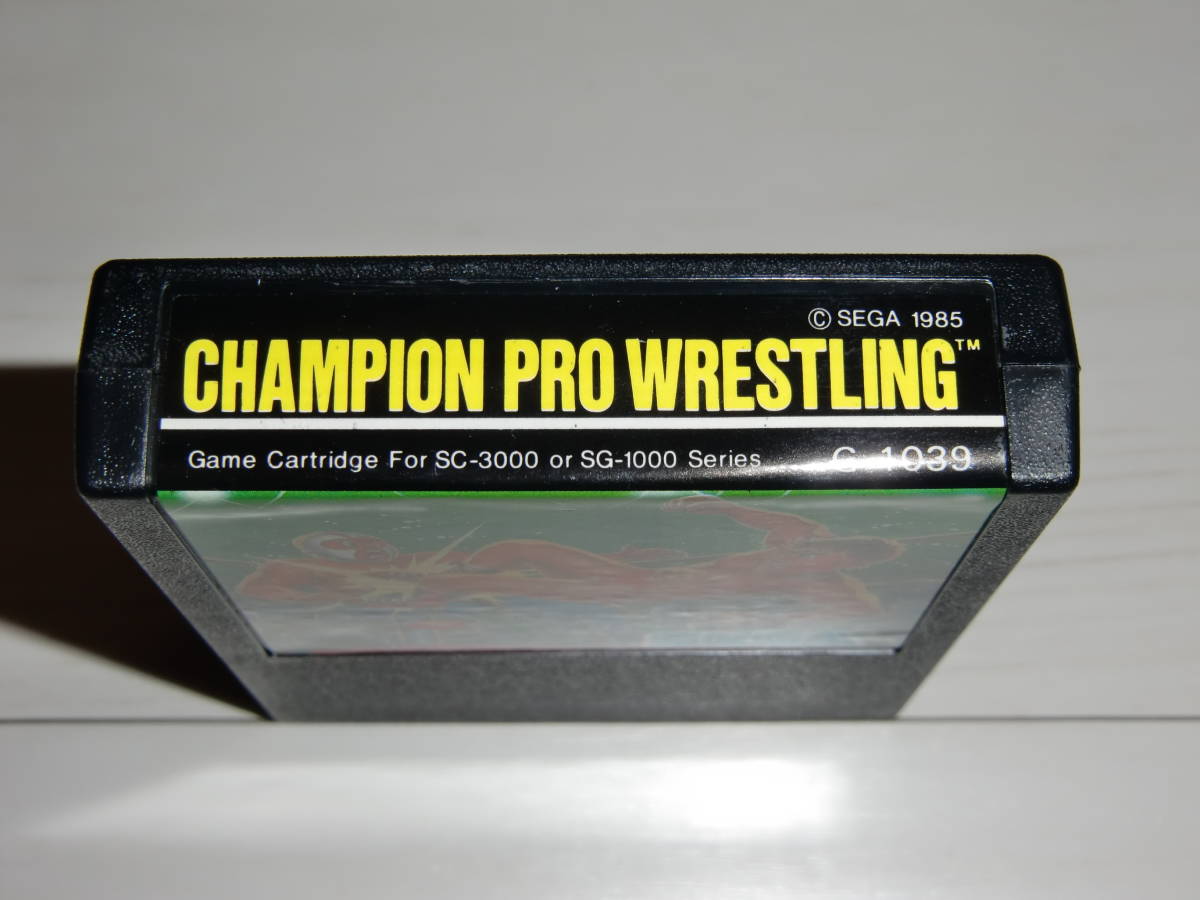 [SC-3000orSG-1000 version ] Champion Professional Wrestling (CHAMPION PRO WRESTLING) cassette only Sega (SEGA) made SC-3000orSG-1000 exclusive use * attention *