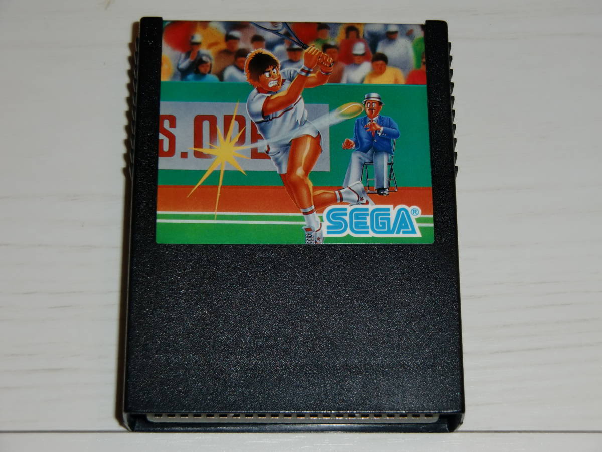 [SC-3000orSG-1000 version ] Champion tennis (CHAMPION TENNIS) cassette only Sega made SC-3000orSG-1000 exclusive use * attention * latter term repeated .. pattern version small defect have 
