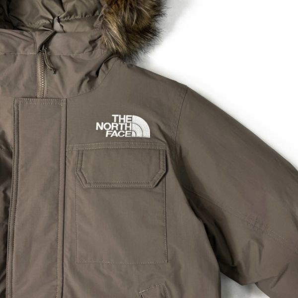 1円～!売切!【正規新品】THE NORTH FACE◆MCMURDO BOMBER JACKET マクマードボンバー ダウンジャケット US限定 撥水(M)茶② 190122-175_画像4