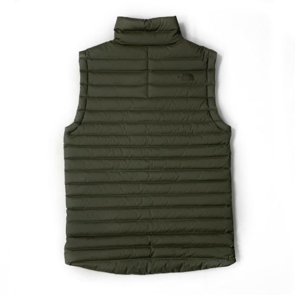 1円～!売切!【正規新品】THE NORTH FACE◆STRETCH DOWN VEST ダウンベスト US限定 RDS 軽量 パッカブル キャンプ(L)緑 カーキ 190122-90_画像7