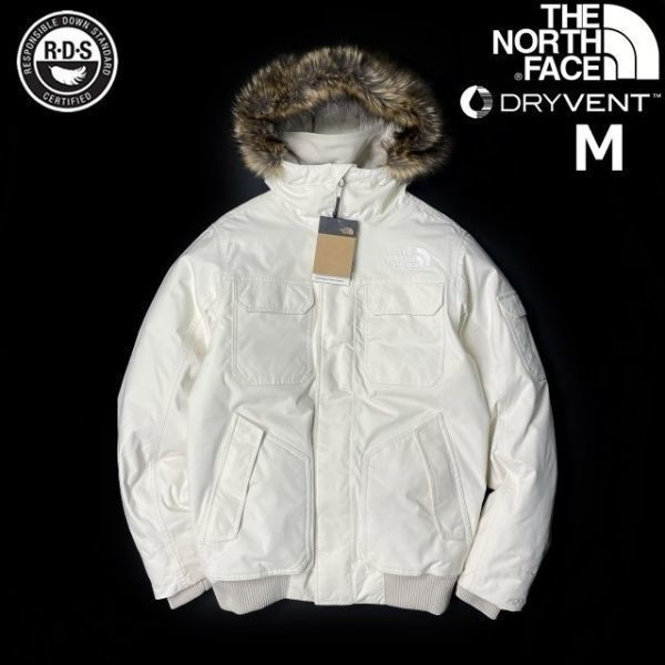 1円～!売切!【正規新品】THE NORTH FACE GOTHAM JACKET III ダウンジャケット ゴッサム US限定 RDS 高品質 550 DRYVENT(M)白 190122-B-150_画像2