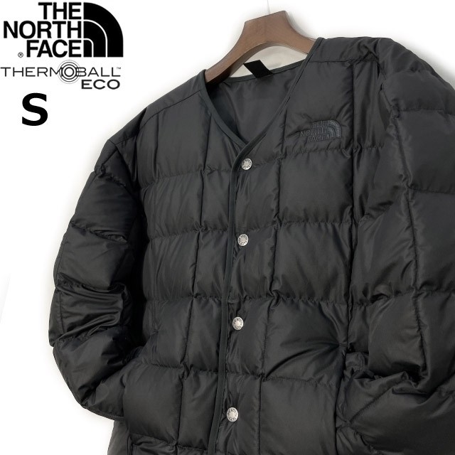 1円～!売切!【正規新品】THE NORTH FACE◆LHOTSE REVERSIBLE 中綿ジャケット ダウン US限定 キルティング リバーシブル(S)黒 190122-130_画像2