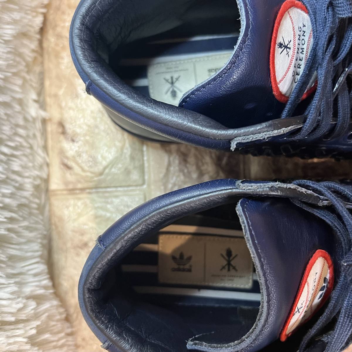 未使用　adidas Opening Ceremony “Baseball” Stan Smith - Navy 25.5cm_画像8