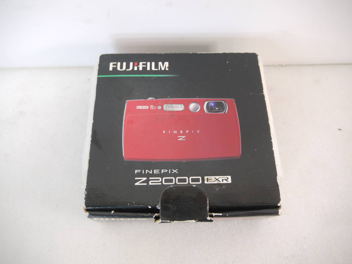 617 FUJIFILM FINEPIX Z2000EXR 富士フィルム ファインピクス デジタルカメラ レッド 箱/取説/充電器/バッテリー付 撮影可_画像9