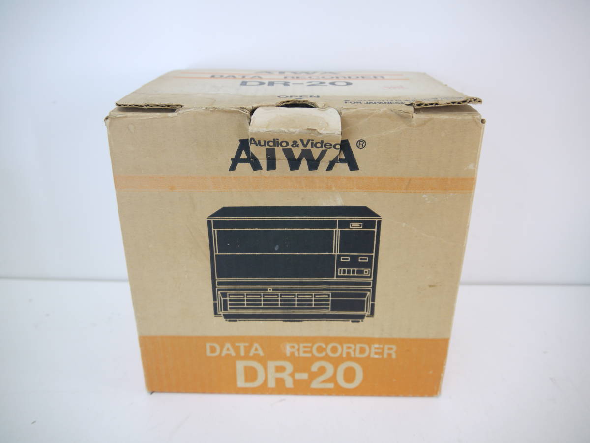 643 AIWA DR-20 DATA RECORDER Aiwa data recorder box attaching PC peripherals 