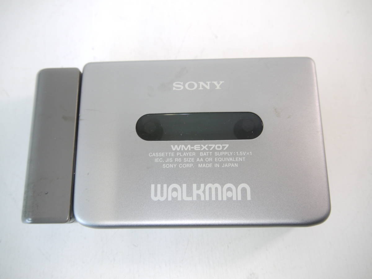 670 SONY WALKMAN WM-EX707 ソニー カセットプレイヤー カセットウォークマン_画像2