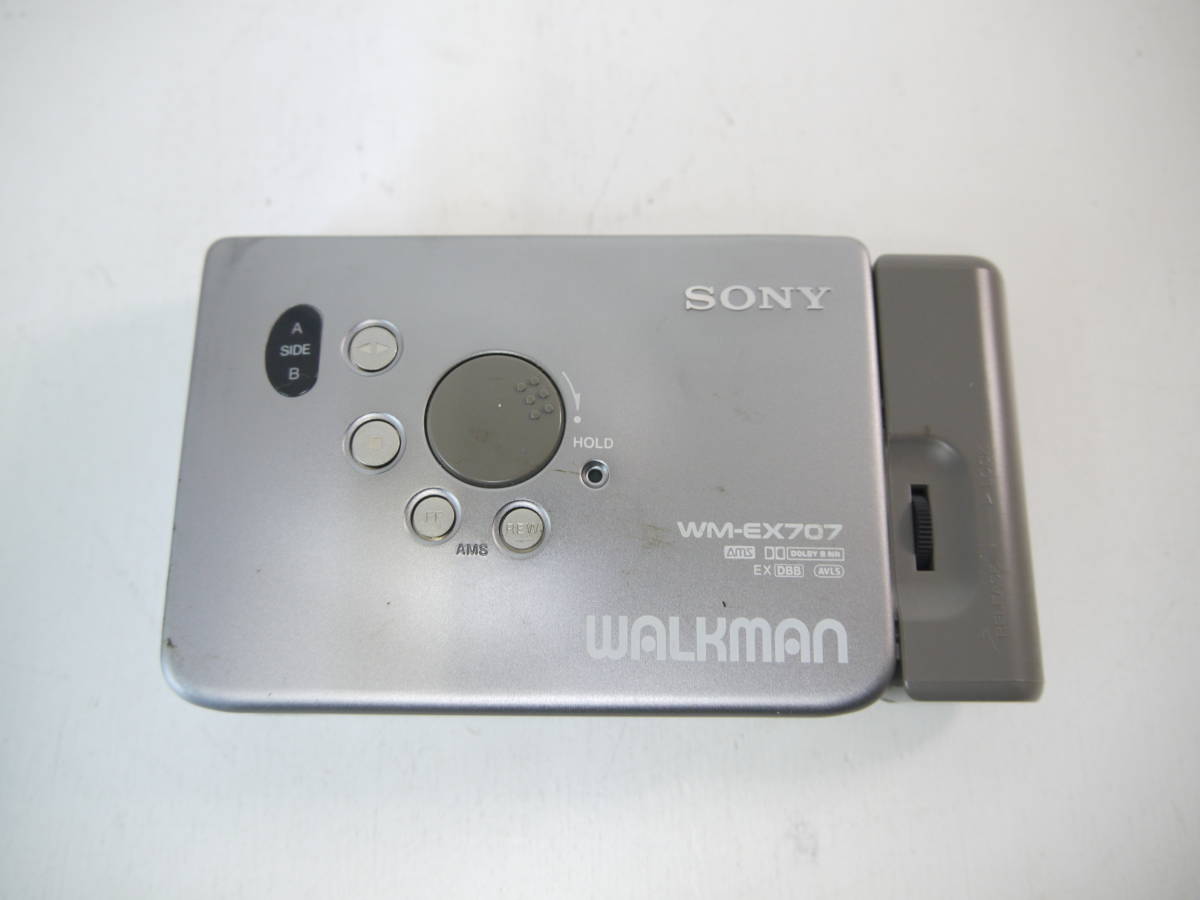 670 SONY WALKMAN WM-EX707 ソニー カセットプレイヤー カセットウォークマン_画像1