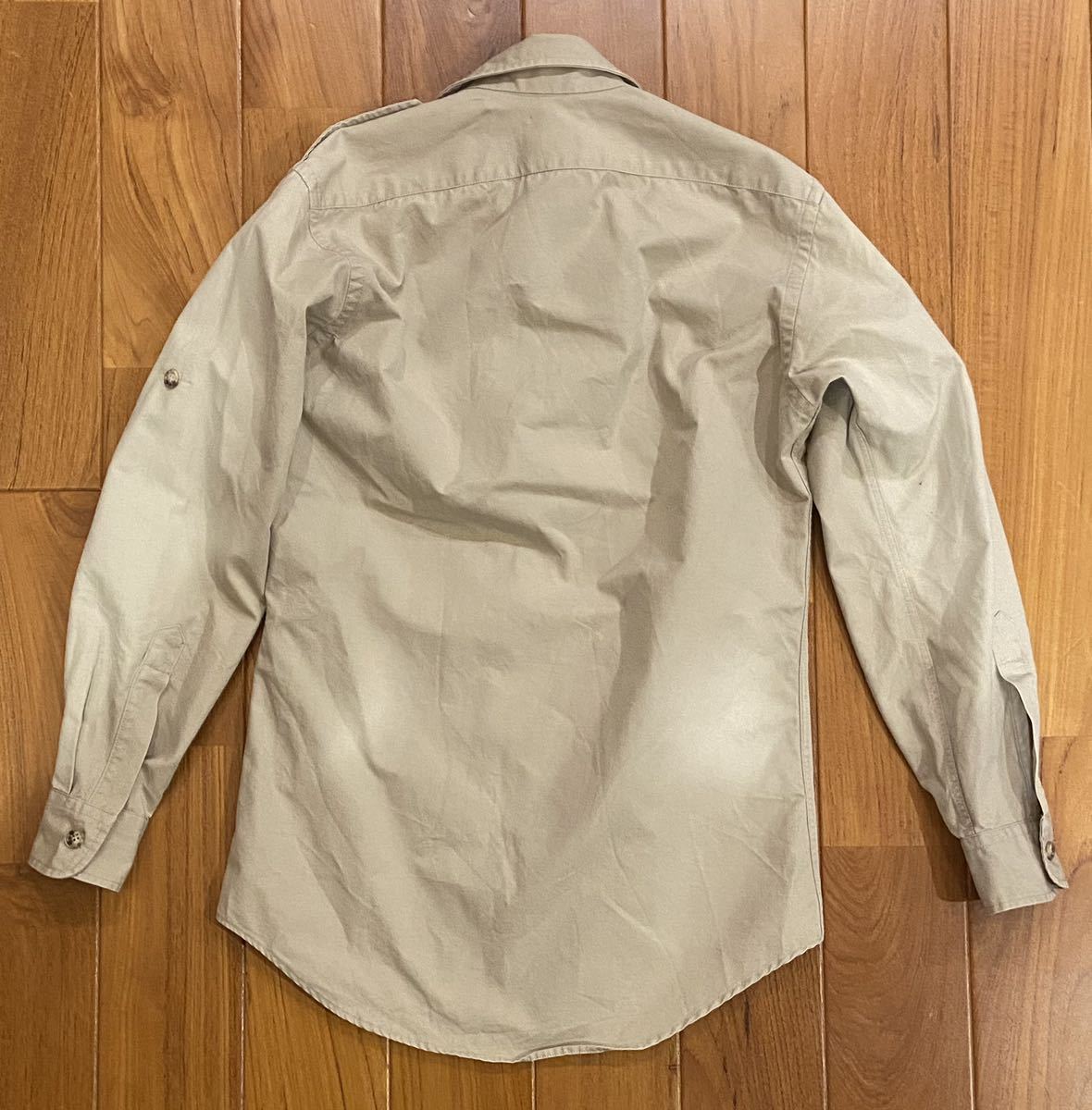 レア!Wネーム!Willis&Geiger × Eddie Bauer サファリシャツ レア!Wネーム!Willis&Geiger × Eddie Bauer サファリシャツ