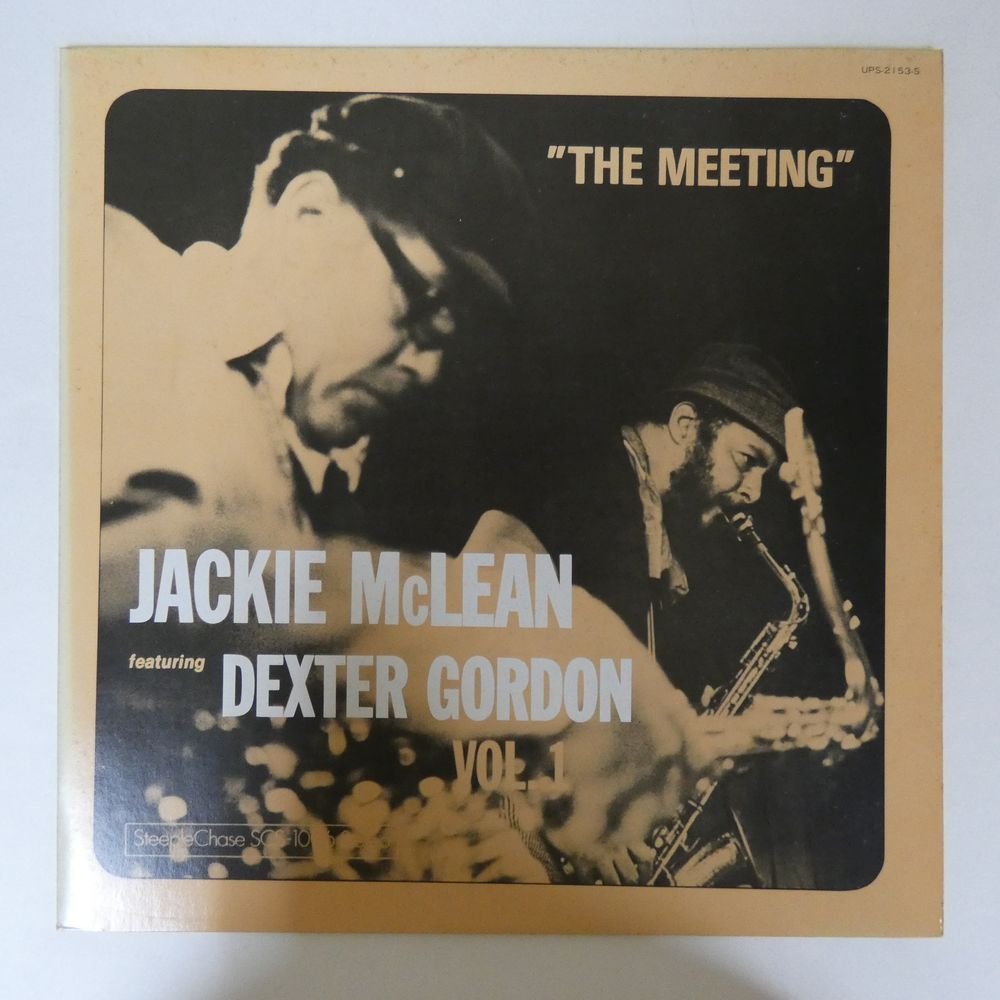 47045506;【国内盤/SteepleChase】Jackie McLean featuring Dexter Gordon / The Meeting_画像1