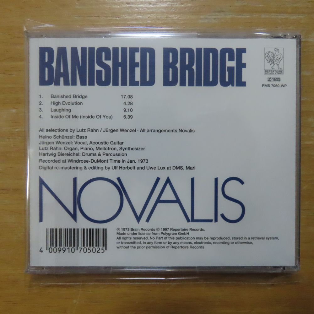 41083920;【CD】NOVALIS / BANISHED BRIDGE　PMS7050-WP_画像2