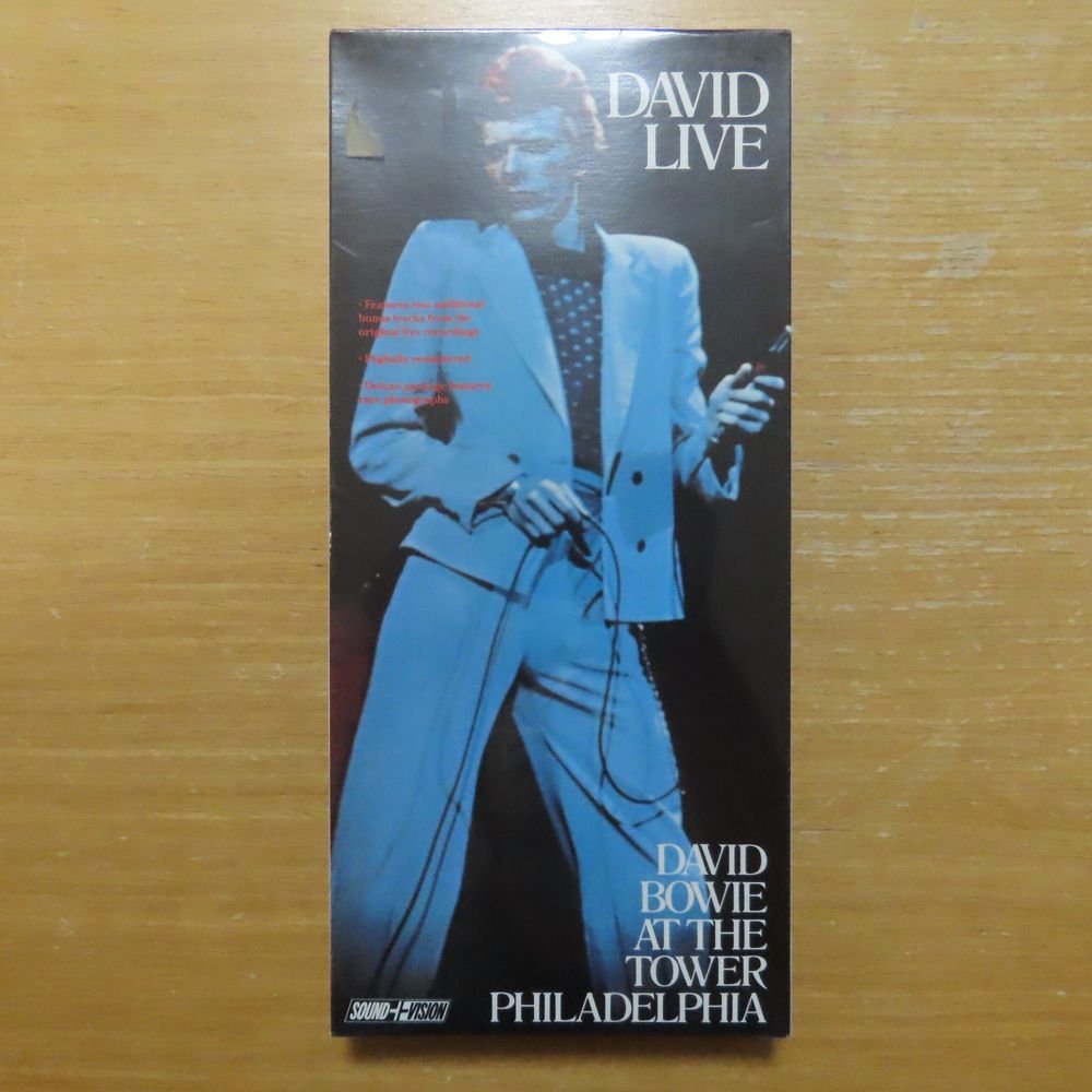 41084172;【未開封/2CDBOX/トールBOX】DAVID BOWIE / LIVE -AT THE TOWER PHILADELPHIA_画像1