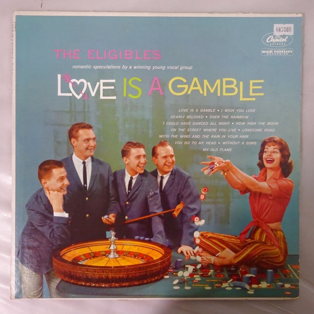 11177858;【US盤/虹ラベル/MONO】The Eligibles / Love Is A Gamble_画像1