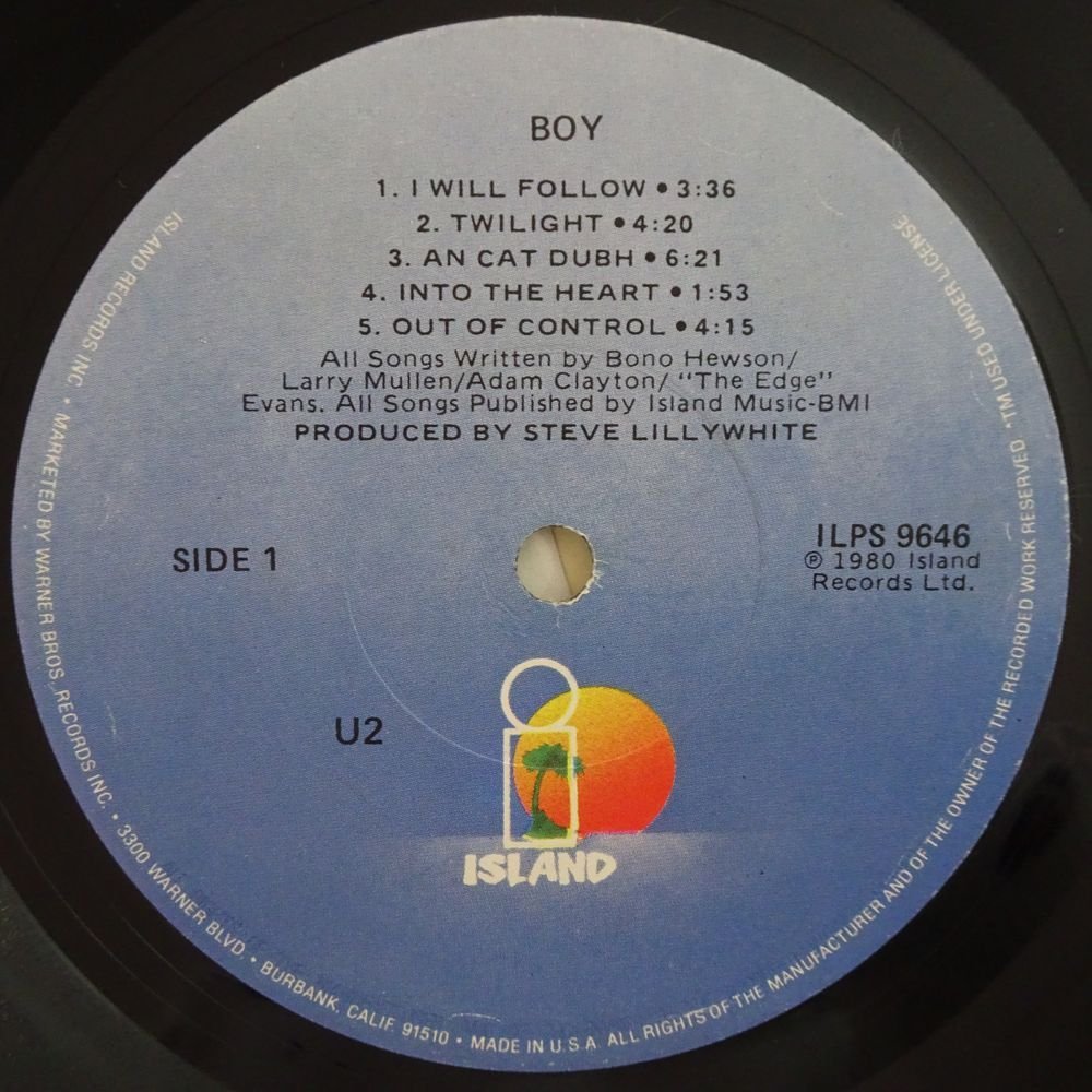 11177876;【US盤】U2 / Boy_画像3