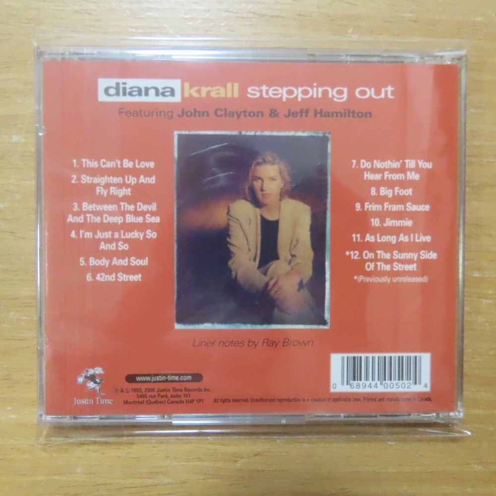 068944005024;【CD】DIANA KRALL / STEPPING OUT　JUST50-2_画像2
