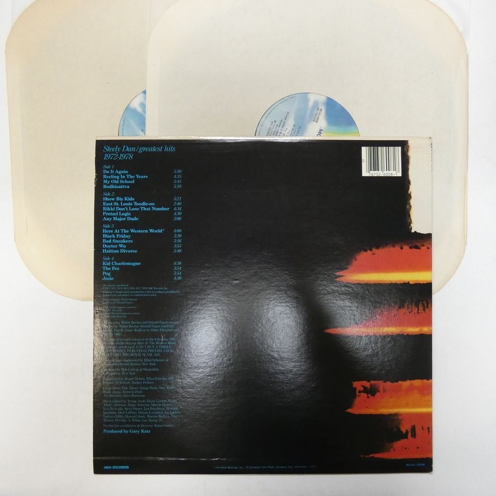 46057700;【US盤/2LP】Steely Dan / Greatest Hits (1972-1978)_画像2
