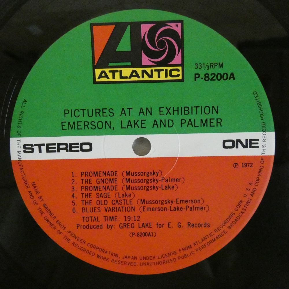 46057984;【帯付/補充票/見開き/ポスター付】Emerson, Lake & Palmer / Pictures At An Exhibition 展覧会の絵_画像3