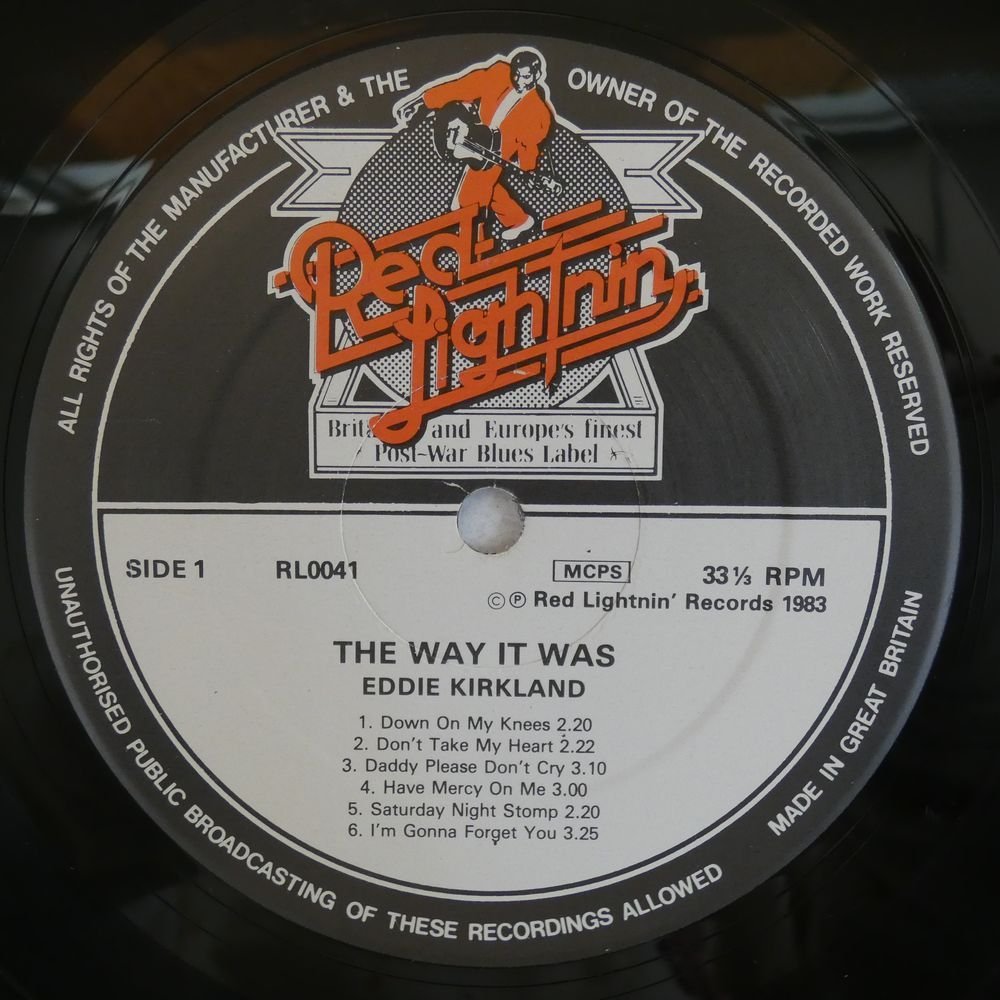 46058352;【UK盤/美盤】Eddie Kirkland / The Way It Was_画像3