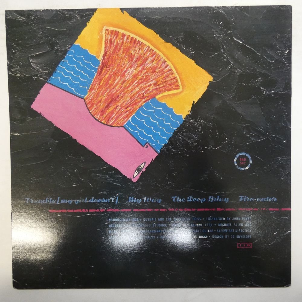 46058527;【UK盤/12inch/45RPM/4AD】The Wolfgang Press / Water_画像2