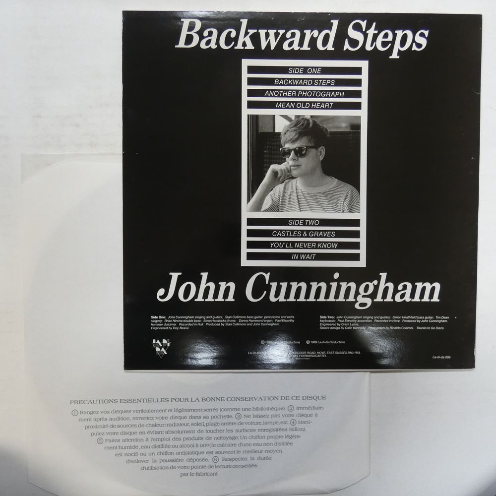 46058537;【UK盤/12inch/45RPM】John Cunningham / Backward Steps_画像2