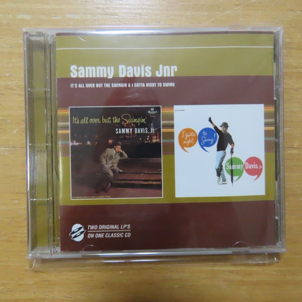 008811187521;【CD/2in1】SAMMY DAVIS JNR / IT'S ALL OVER BUT THE SWINGIN &I GOTTA RIGHT TO SWING　MCLD-19384_画像1