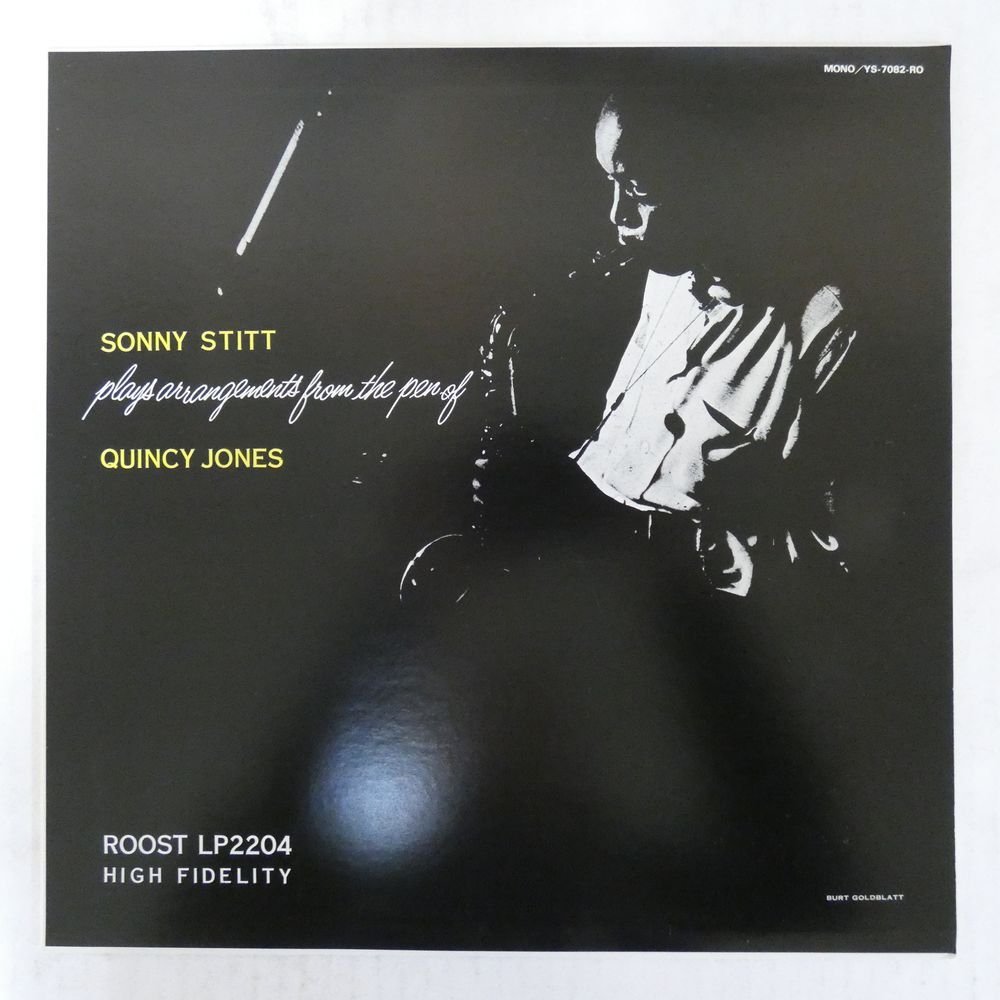 46059338;【国内盤/ROYAL ROOST/MONO/美盤】Sonny Stitt / Sonny Stitt Plays Arrangements From The Pen Of Quincy Jones_画像1