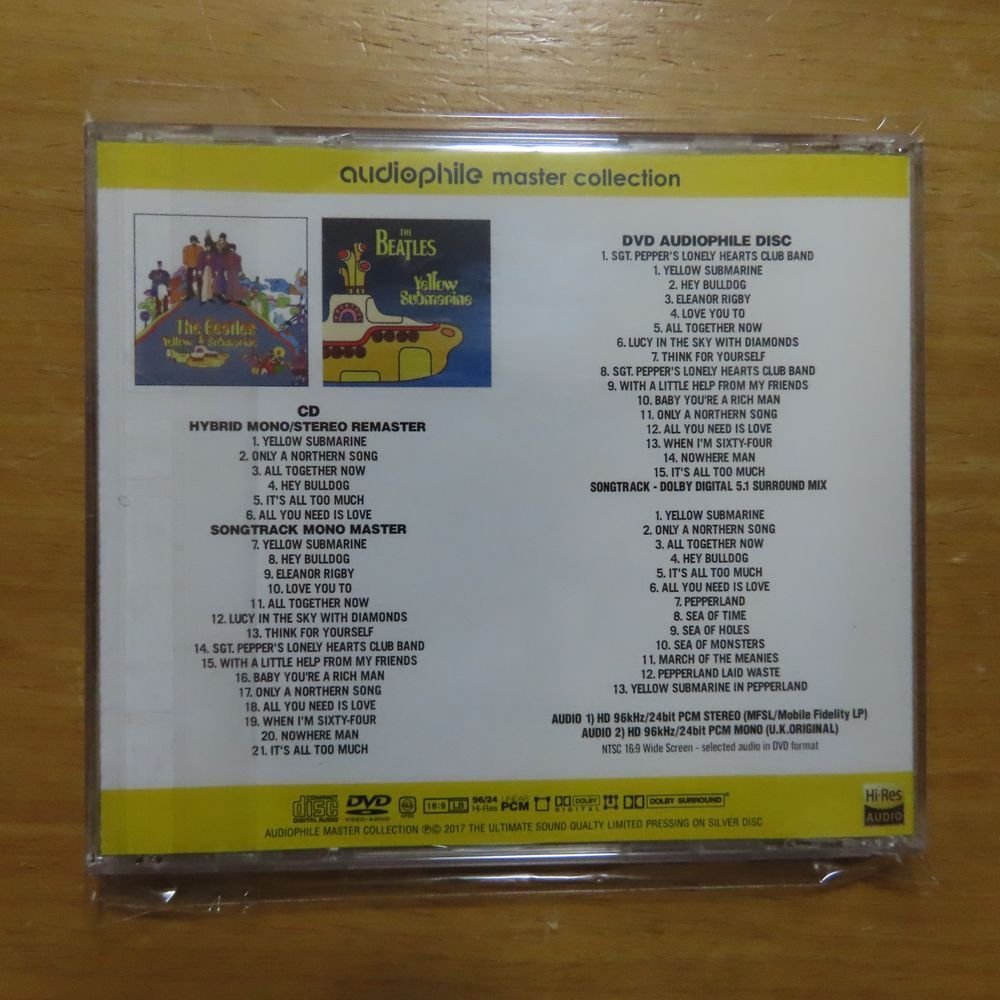 41086567;【CD+DVD】ザ・ビートルズ / YELLOW SUBMARINE　AMCB-011CD/DVD_画像2