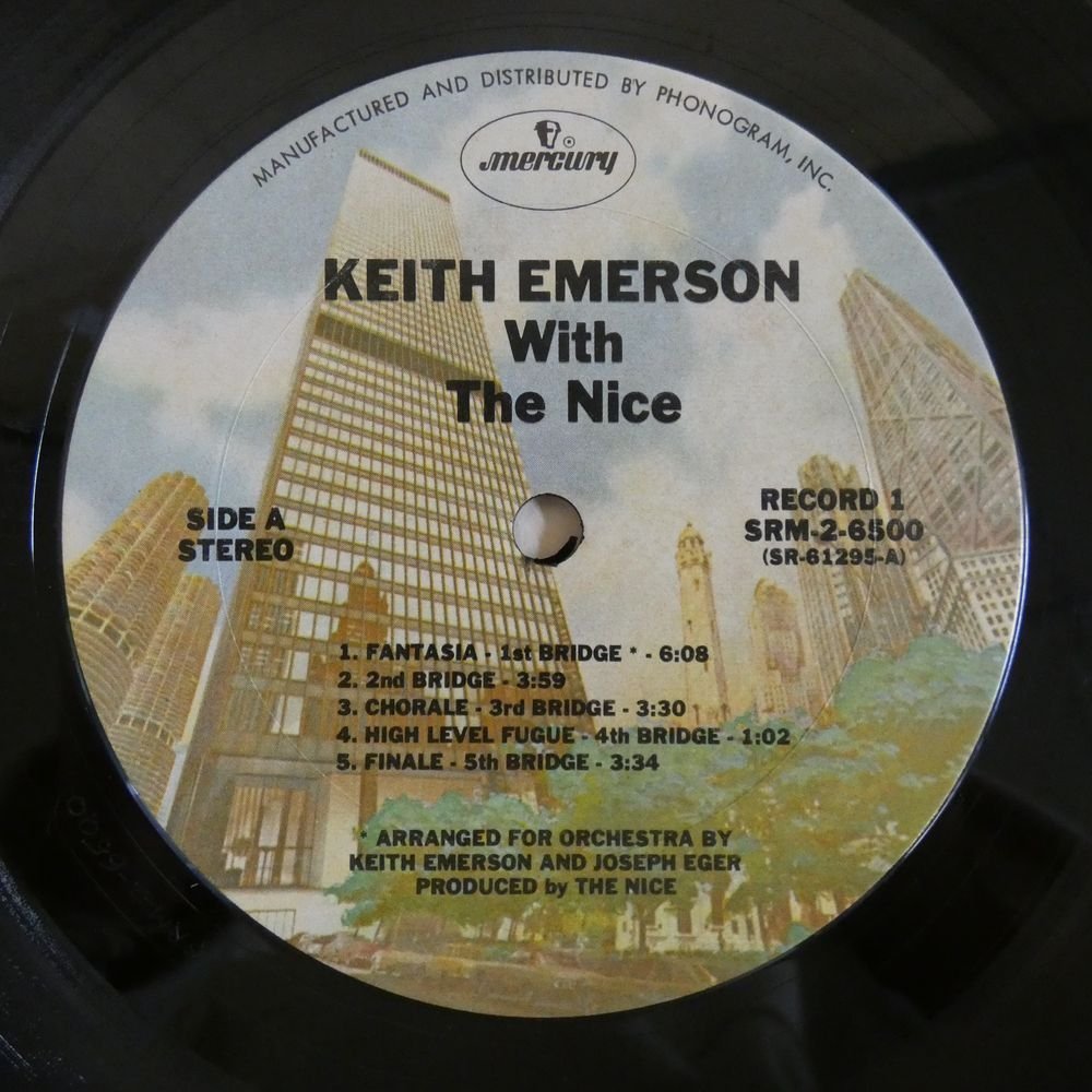 47046598;【US盤/2LP/見開き】The Nice / Keith Emerson with the Nice_画像3