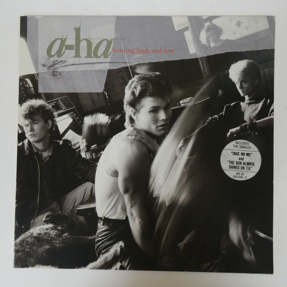 47046493;【Germany盤/ハイプステッカー付】a-ha / Hunting High And Low_画像1