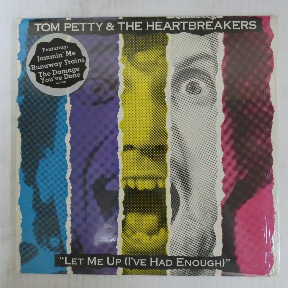 47046604;【US盤/ハイプステッカー付】Tom Petty And The Heartbreakers / Let Me Up (I've Had Enough)_画像1