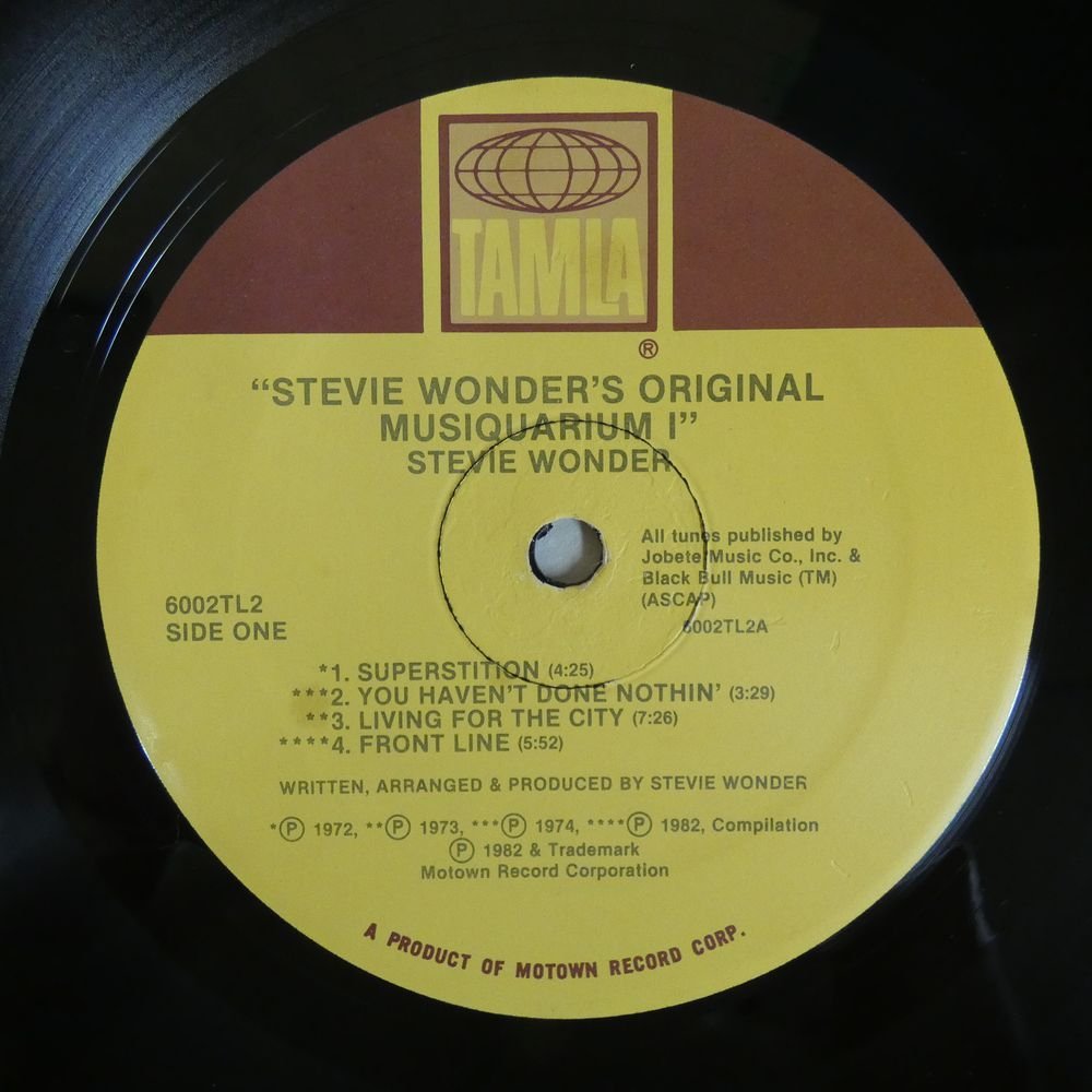 46059586;【US盤/2LP/シュリンク/ハイプステッカー】Stevie Wonder / The Original Musiquarium I_画像3