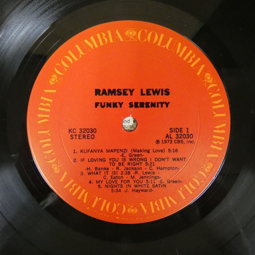 46059656;【US盤】Ramsey Lewis / Funky Serenity_画像3