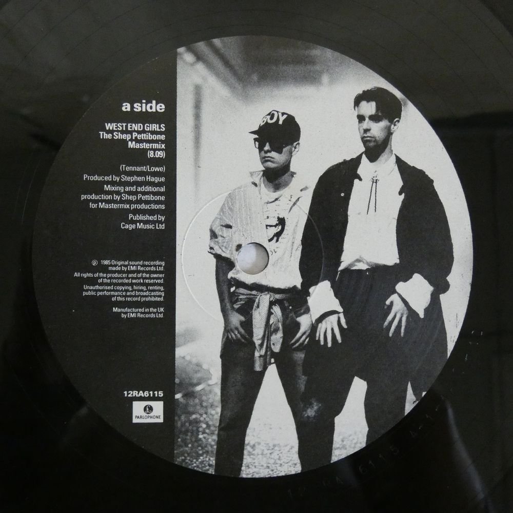 46060245;【UK盤/12inch/45RPM】Pet Shop Boys / West End Girls (The Shep Pettibone Mastermix)_画像3