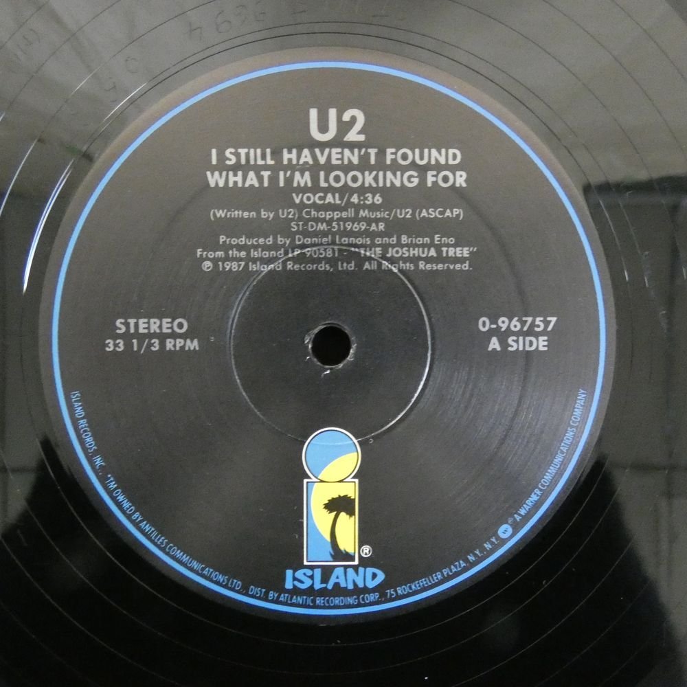 46060205;【US盤/12inch】U2 / I Still Haven't Found What I'm Looking For_画像3