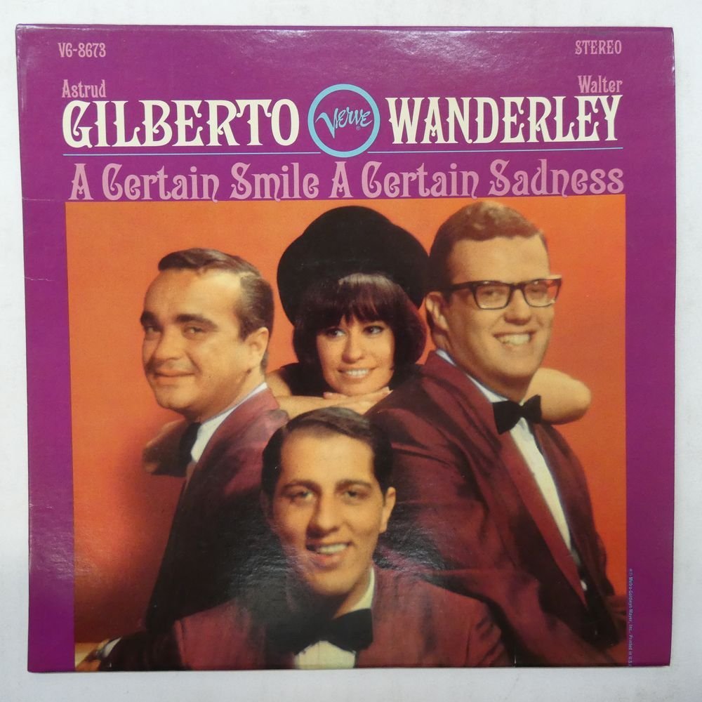 47046791;【US盤】Astrud Gilberto, Walter Wanderley / A Certain Smile A Certain Sadness_画像1