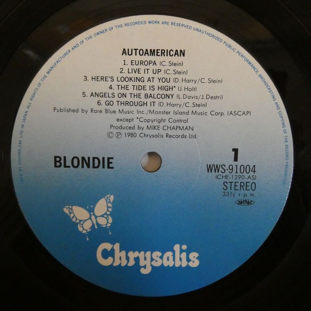 47047459;【国内盤】Blondie ブロンディ / AutoAmerican オートアメリカン_画像3