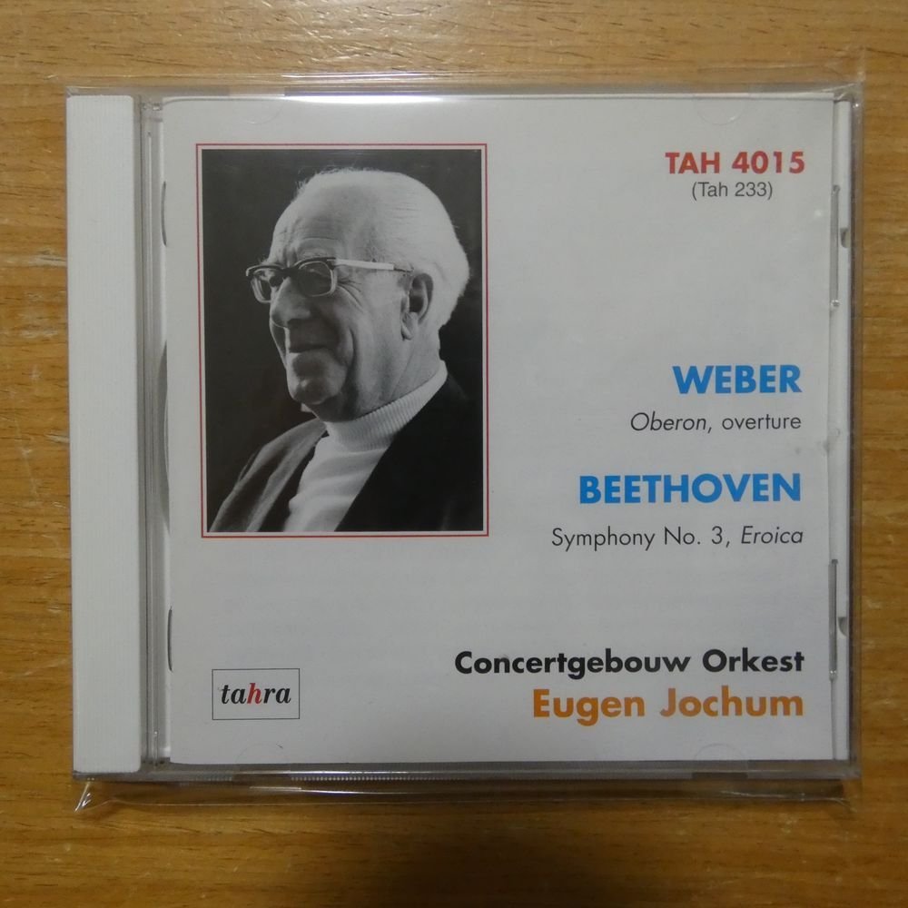 3504129401511;【CD/仏TAHRA版】EUGEN JOCHUM / WEBER:Oberon,overture/BEETHOVEN:Symphony No.3,Eroica(TAH4015)_画像1