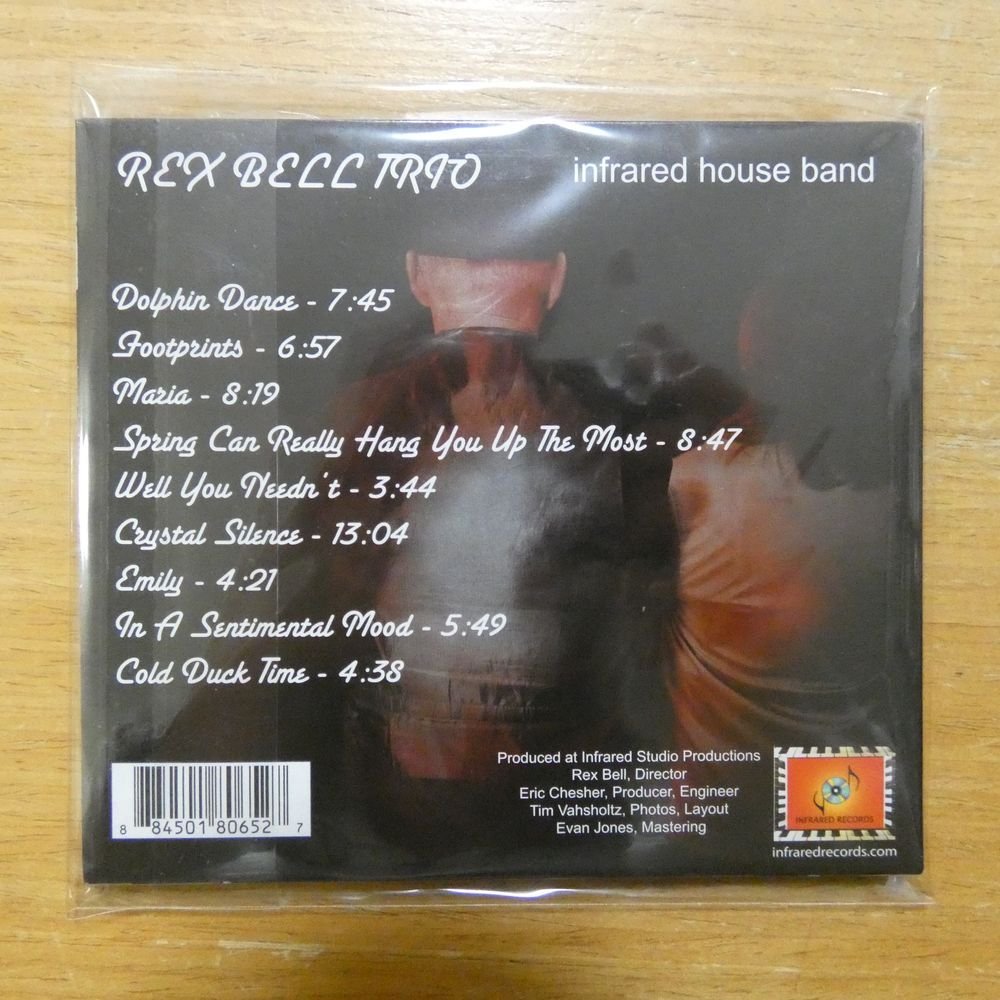 884501806527;【未開封/CD】Rex Bell Trio / Infrared House Band_画像2