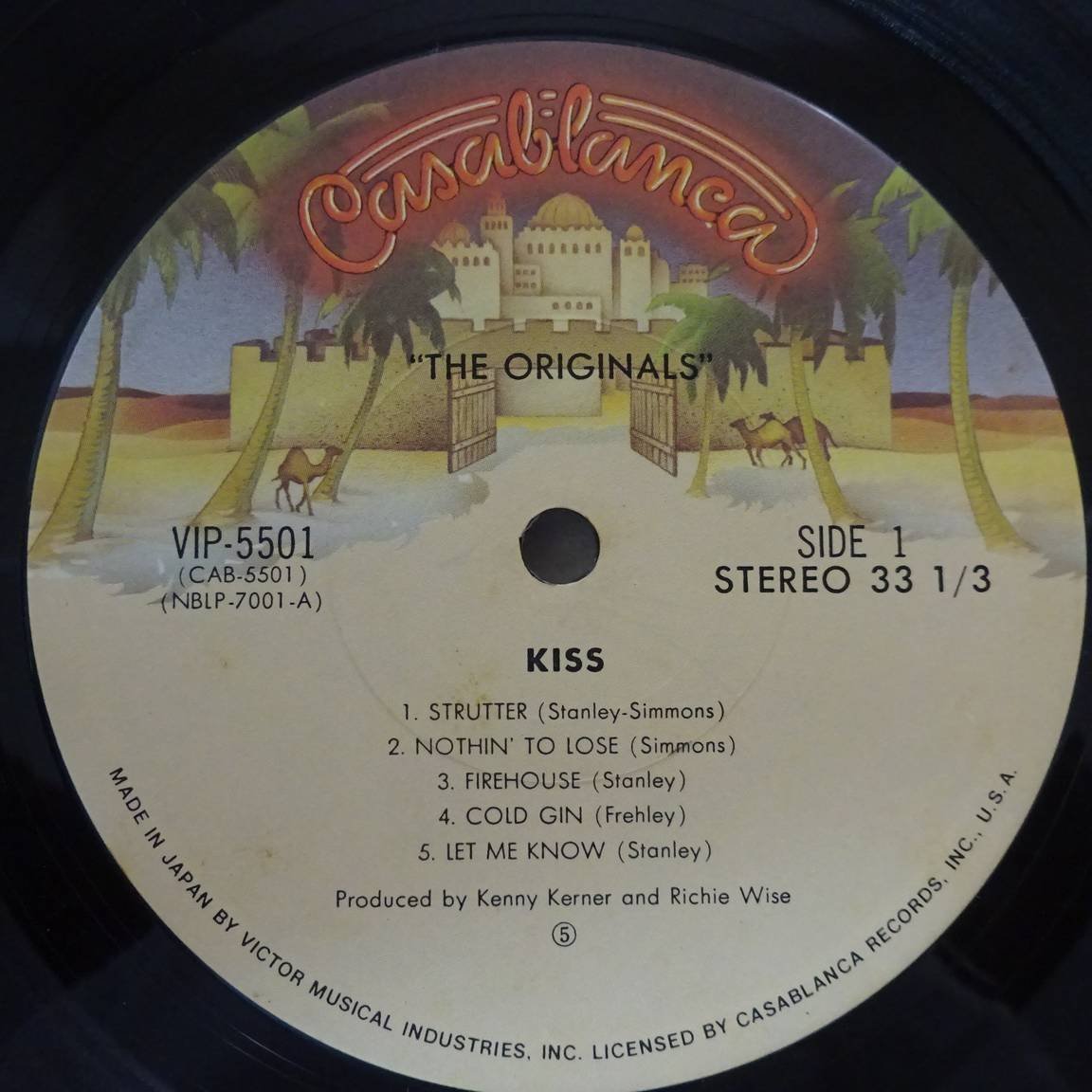 11178695;【JPN初期プレス/ステッカー/ブックレット/3LP】Kiss / The Originals 地獄の全貌_画像3