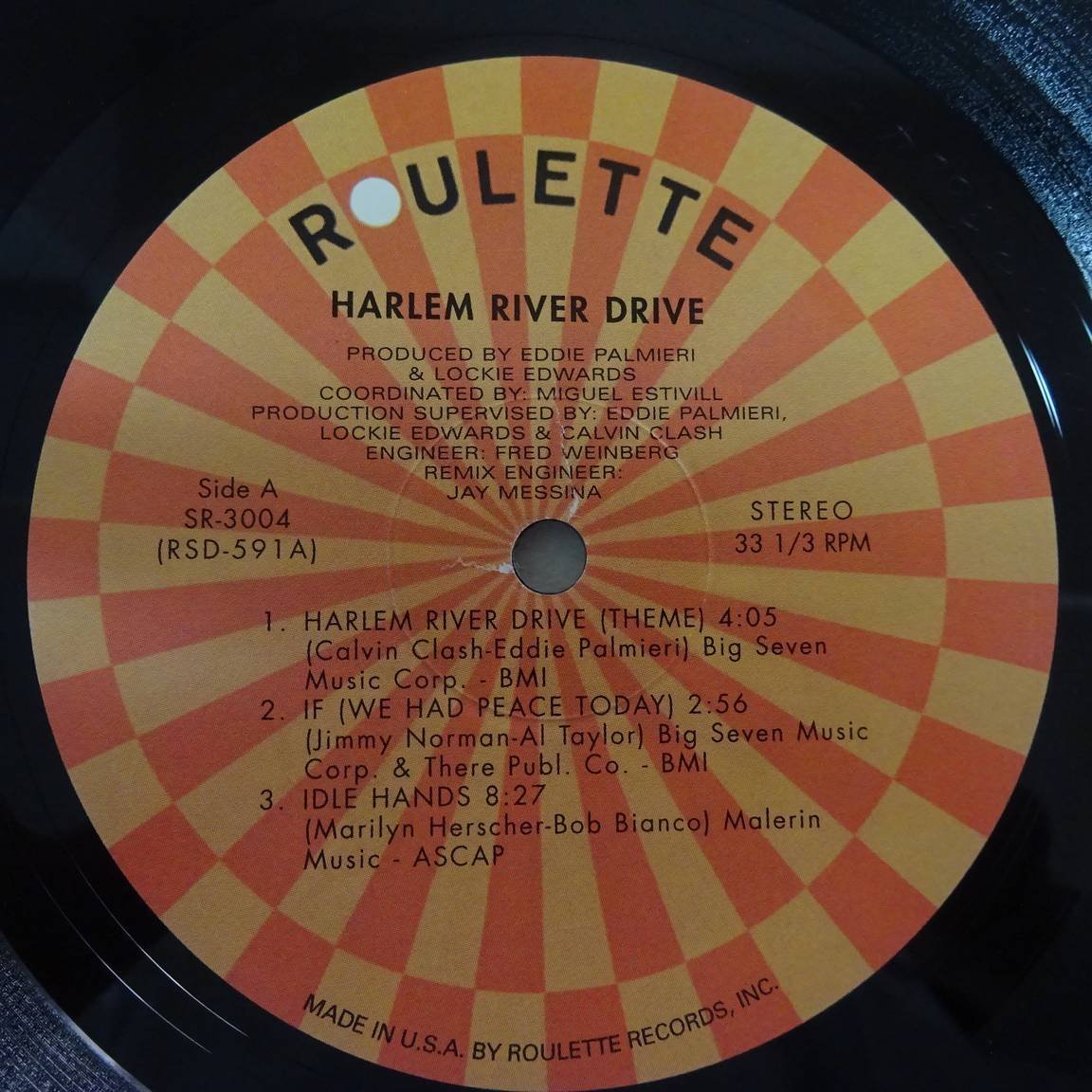 10019615;【US盤/シュリンク/ROULETTE】Harlem River Drive / S.T._画像3