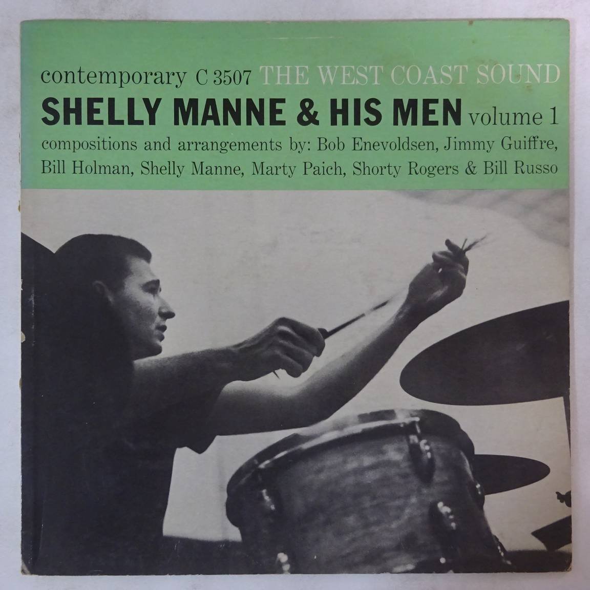14029203;【USオリジナル/CONTEMPORARY/裏2色/深溝/MONO】Shelly Manne & His Men / The West Coast Sound_画像1