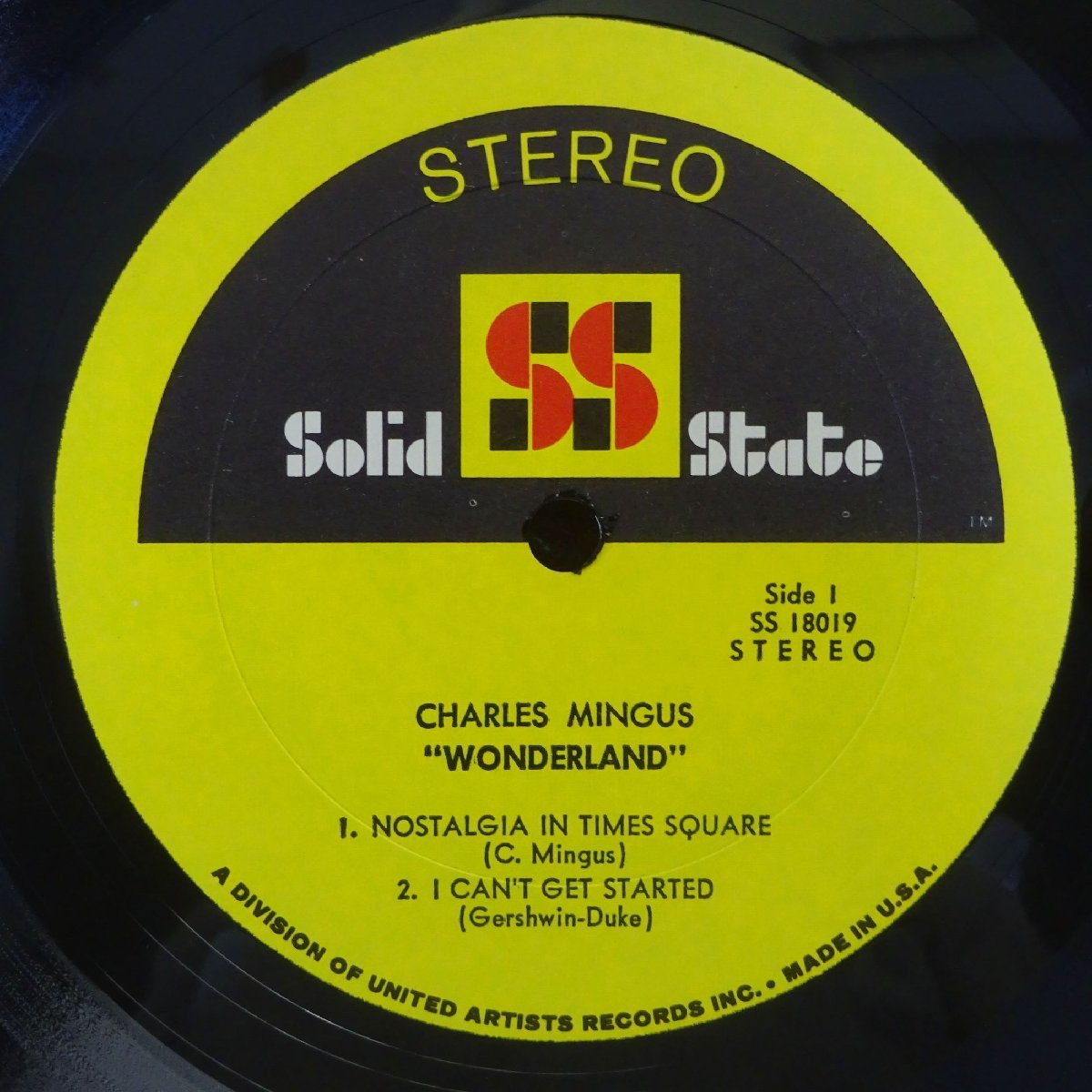 10018533;【US盤/Solid State】Charles Mingus / Wonderland_画像3
