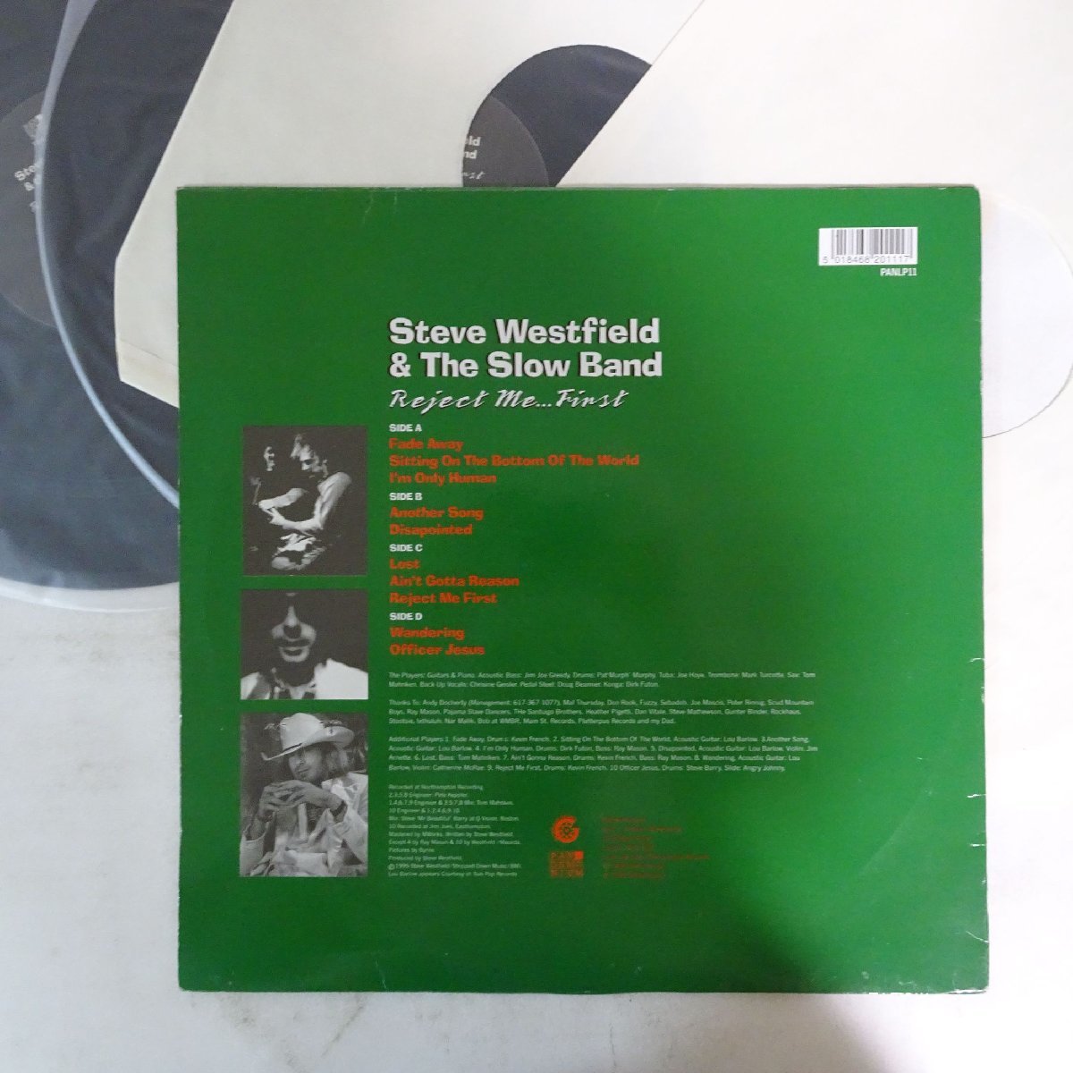 14028140;【UK盤/2LP】Steve Westfield & The Slow Band / Reject Me...First_画像2