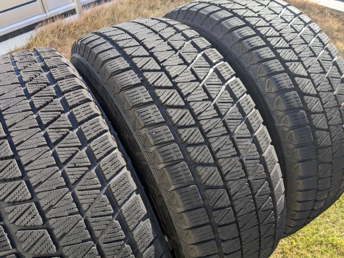 265/65R17 4本 19年製 BRIDGESTONE BLIZZAK V3 ランクル プラド ハイラックス サーフ FJクルーザー H3 ブリヂストン ブリザック バリ山_画像5