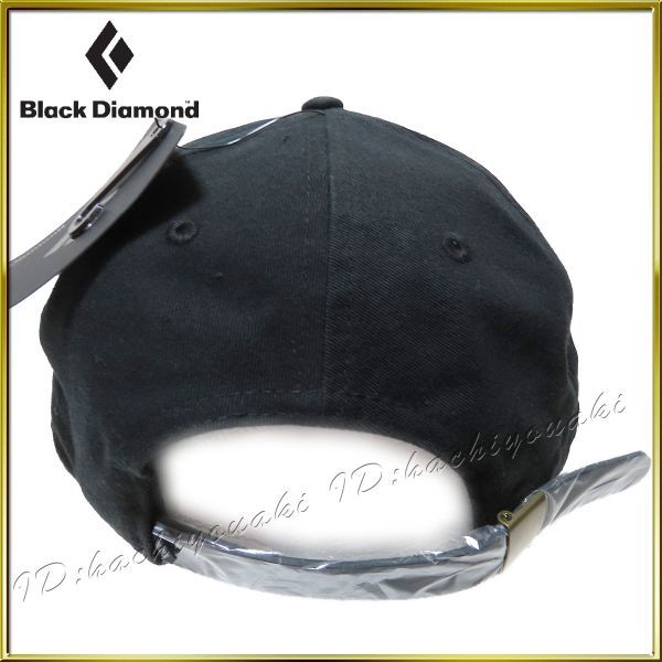 Black Diamond 新品 ブラックダイヤモンド トラッカー ハット washed キャップ サイズフリー Black メンズ レディース アウトドア_画像4