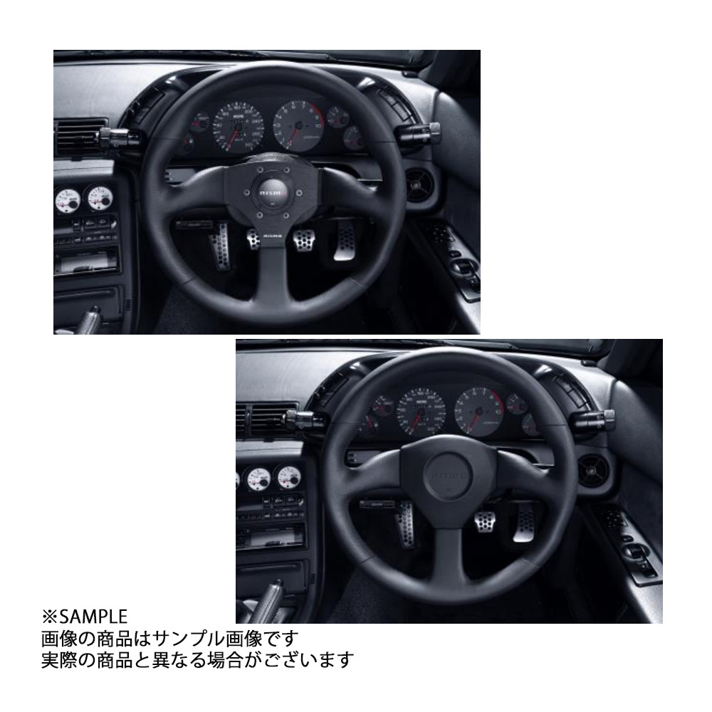 即納 NISMO ニスモ ステアリング ホイール 汎用 ハンドル 外径 φ350 本革 黒 4840S-RS001 トラスト企画 (660111975_画像8