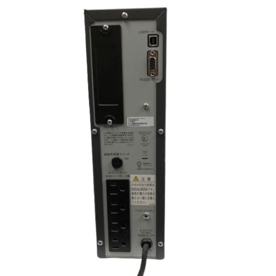 新品電池使用 Smart-UPS C500J [PY-UPAT502] Designed by APC 国産長寿命電池装着_画像2